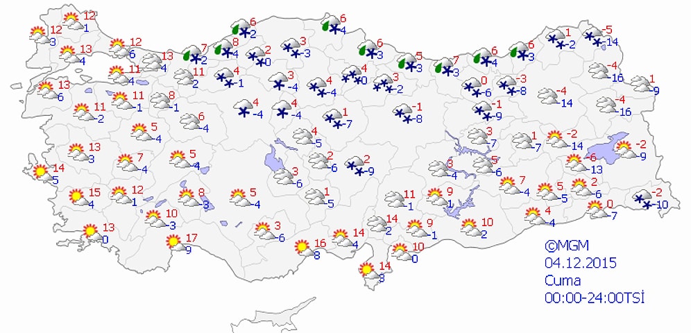 Meteoroloji'den Yoğun Kar Yağışı ve Buzlanma Uyarısı