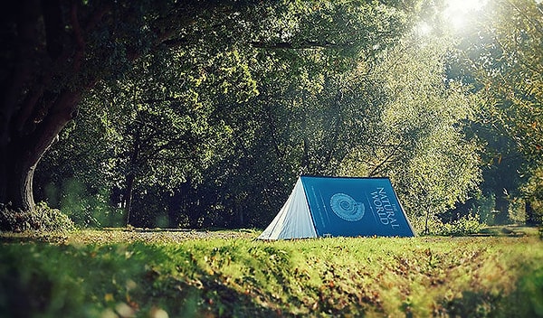 13. Палатка на двоих в форме книги