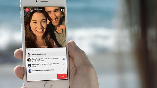 Facebook Canlı Yayına da El Attı