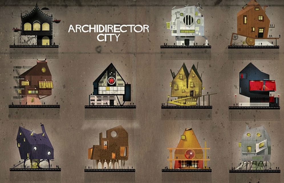 Ünlü Yönetmenler Mimar Olsaydı Evleri Nasıl Olurdu Sorusuna Cevap Niteliğinde 16 Çizim