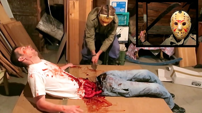 Korkudan Çatıdan Atlatan Palalı Katil Şakası