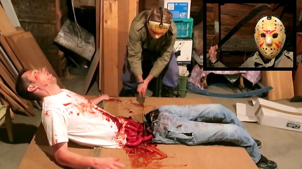 Korkudan Çatıdan Atlatan Palalı Katil Şakası