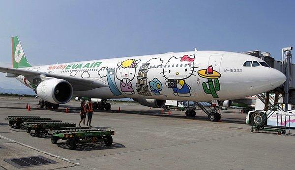 1. EVA Air - Hello Kitty