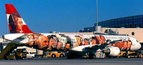 11. Austrian Airlines - Sanatçı Konsepti