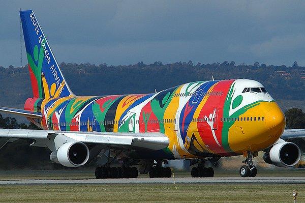 15. South African Airways - Afrika'nın Renkleri