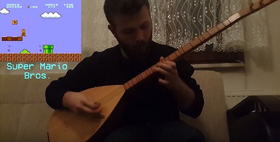 Bağlama ile Yapılan Muhteşem Atari Müziği Cover'ları