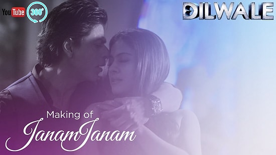 Dilwale'ın "Janam Janam" Şarkısı Bollywood'un 360 Derece Çekilen İlk Klibi