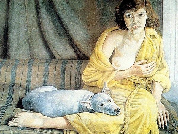 İlk eşi, Kitty Garman’ı çizdiği “Bir köpek ve kız” resmi oldukça ünlüdür.