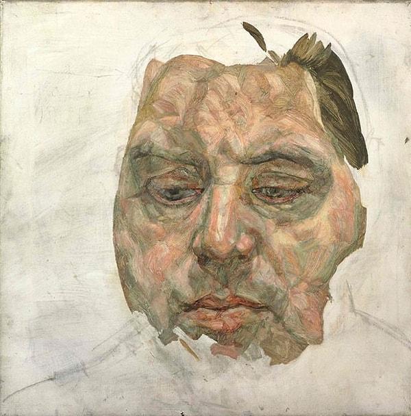 İnsanları olduğu gibi resmeden Fraud, aynı dönem sanatçılarından Francos Bacon’un da portresini çizmiştir.