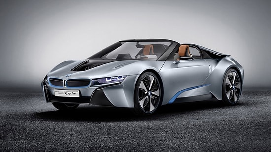 BMW i8 Spyder Seri Üretime Geçiyor