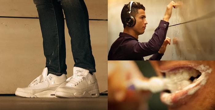 Ritm Tutarak Jingle Bells Müziği Yapan Cristiano Ronaldo'dan Yeni Yıl Videosu