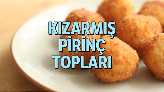 İtalyanların Arancini'sini Risotto Yerine Pilavla Yaptık, Enfes Oldu!