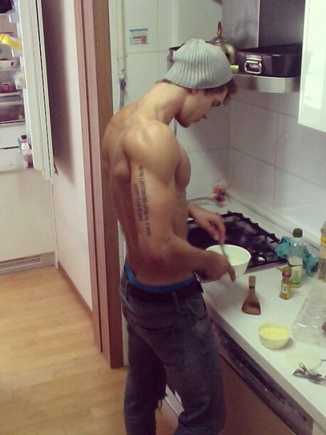 15. You can’t even imagine how much you’ll enjoy watching him cook.
