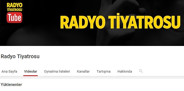 3. Radyo Tiyatrosu