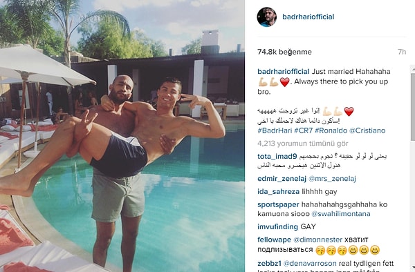 Бадр даже написал, что они поженились.