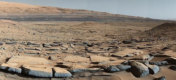 8. Mars'ın yüzeyinden etkileyici bir fotoğraf.