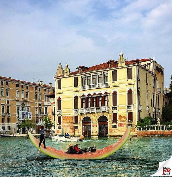Hayaller Venedik, hayatlar karpuz kabuğu