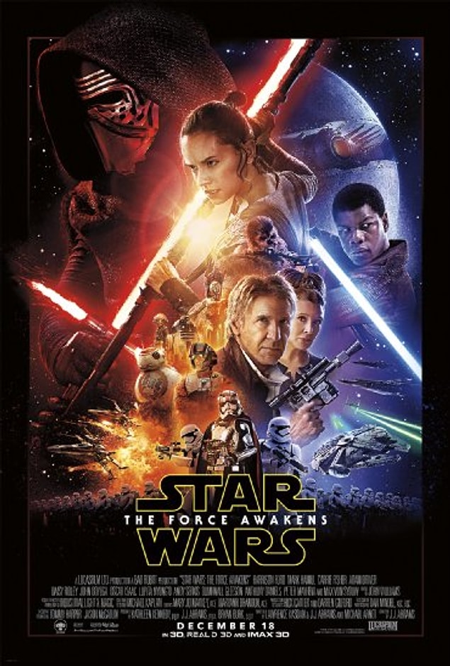 26. Bu yılın en çok beklenen filmi olan Star Wars: The Force Awakens'in daha vizyona girmediğini düşünürsek ilk 5 için en iddialı filmlerin başında olabileceğini düşünüyorum.