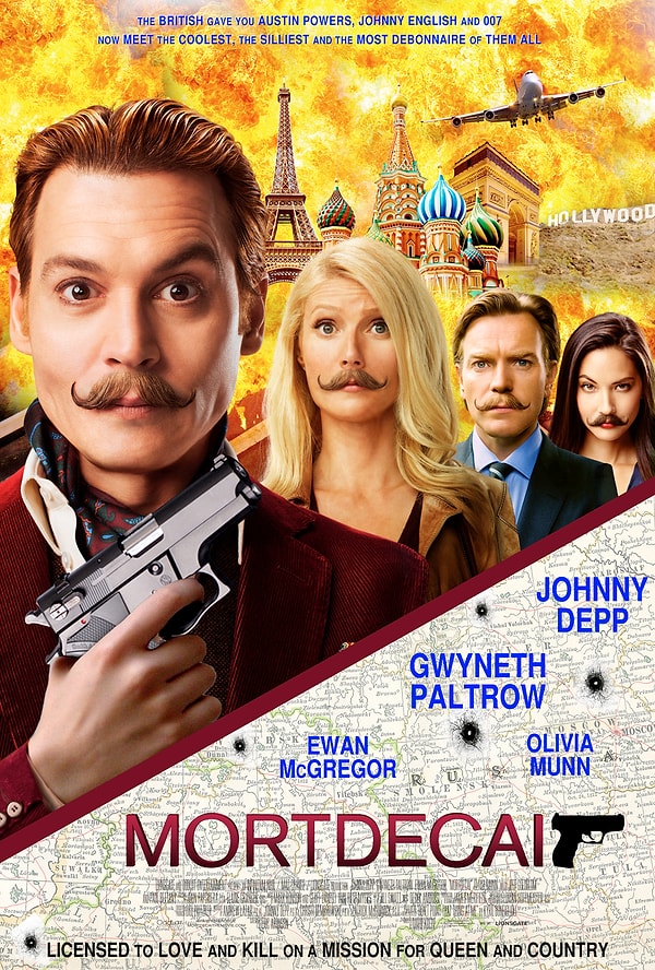 6. Mortdecai / Üçkağıtçı Mortdecai