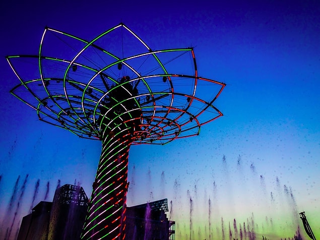 20. Milano'da düzenlenen Expo Fuarı
