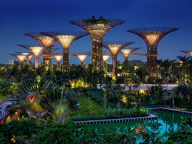 13. Gardens by the Bay Bahçeleri, Singapur