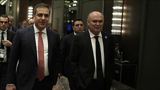 Fidan ve Sinirlioğlu Irak Başbakanı İbadi'yle Bağdat'ta Görüştü