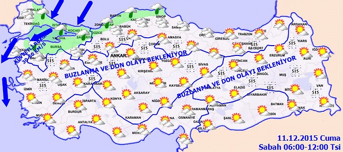 Bugün Hava Nasıl Olacak?