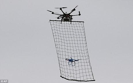Drone'ları Engellemek İçin “Polis Drone” Kullanılacak
