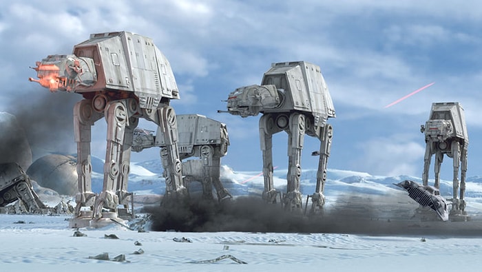 Star Wars Hayranı Mühendis Kendine 'AT-AT Walker' Yaptı