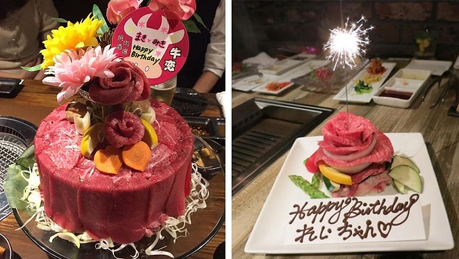 Мясные торты ко Дню Рождения – очередное японское новшество