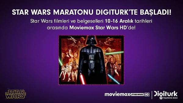 Star Wars maratonu Digiturk'te!