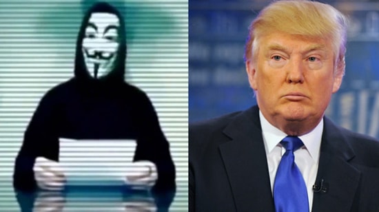 Anonymous Müslümanlara Kin Besleyen Donald Trump'ı Hackledi!