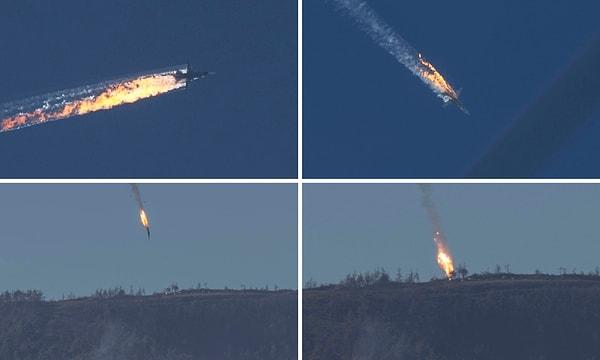 39. 24 Kasım | Suriye Sınırında Rus Uçağı Düşürüldü
