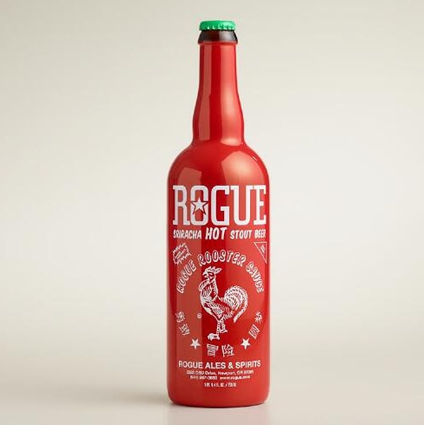 Пиво со вкусом сирача (из жгучего чили)