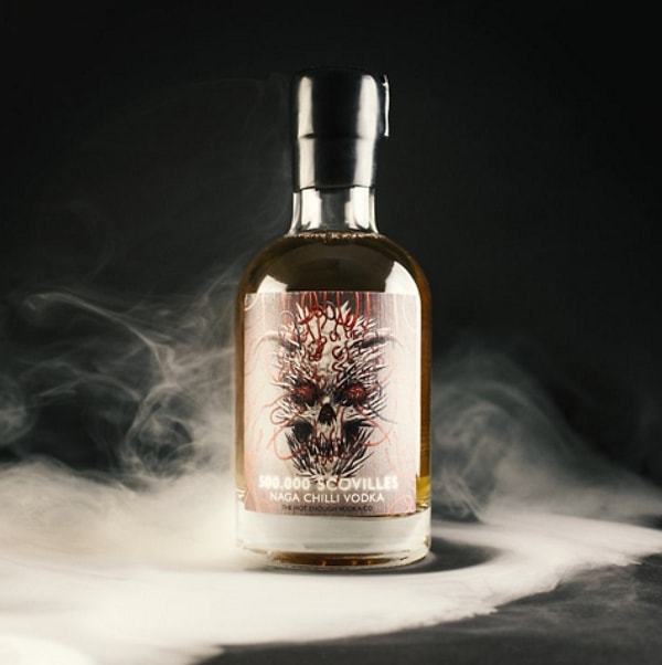 Водка с чили, 500 000 баллов по шкале Сковилла (шкала измерения жгучего вкуса)