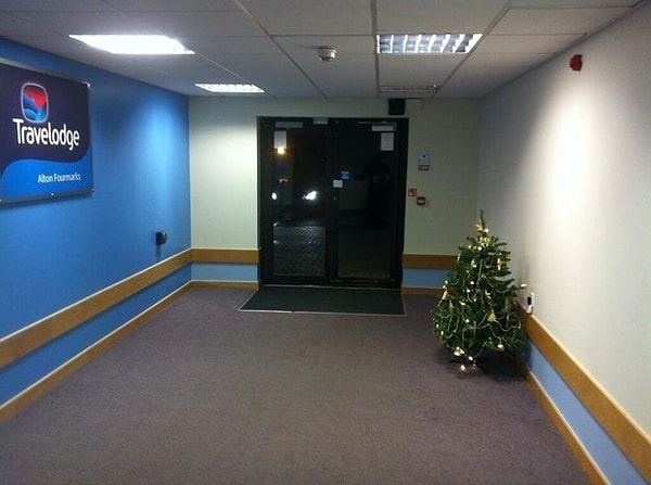 4. Отель определенно сделал все возможное, чтобы место выглядело празднично.