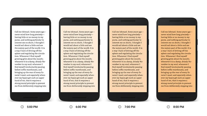 Google Play Books'a “Göz Yormayan” Güncelleme