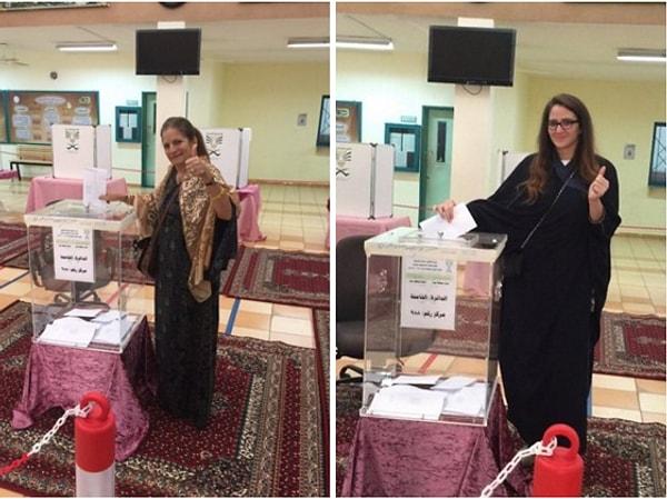 Suudi Arabistan’da, geçtiğimiz haftasonu yapılan seçimlerde kadınlar ilk kez seçme ve seçilme hakkını kullandı.