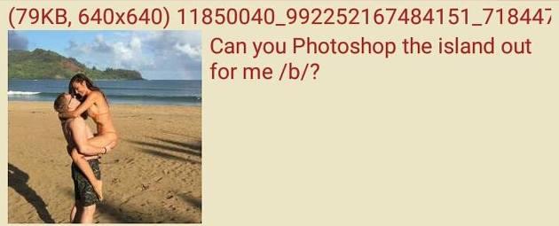 Her şey 4chan üyesi olan bir kişinin fotoğraftaki adayı photoshop ile çıkartmak istemesi ile başladı.