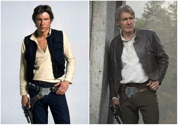 2. Harrison Ford (Han Solo) 1980 - 2015