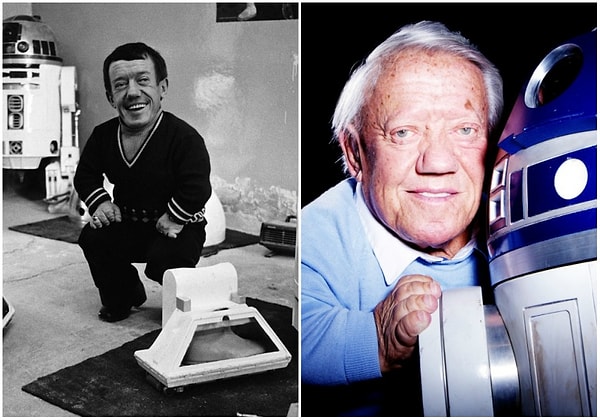 6. Kenny Baker (R2-D2) 1977 - 2015