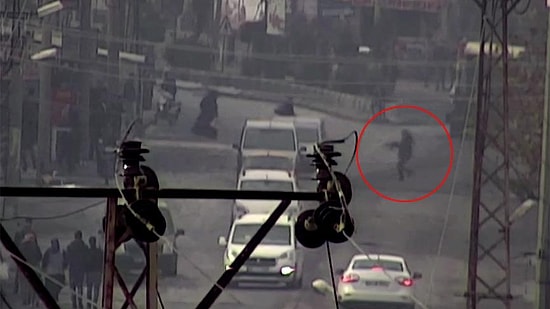 Cizre'de 15 Yaşındaki Mevlüde İğdi'nin Vurulma Anı MOBESE Kamerasında