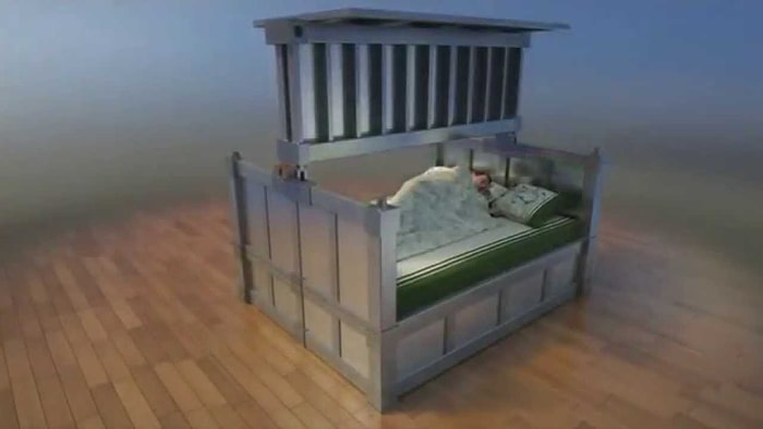 Bir Yatak Ne Kadar Rahat Ettirebilir: Deprem Anında Güvenli Bir Şekilde Kutu Olan Yatak