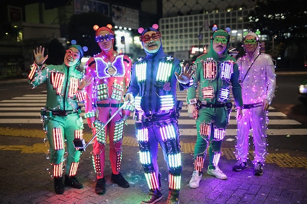 5. Хэллоуин в японском стиле. Да кому вообще нужны эти призраки?