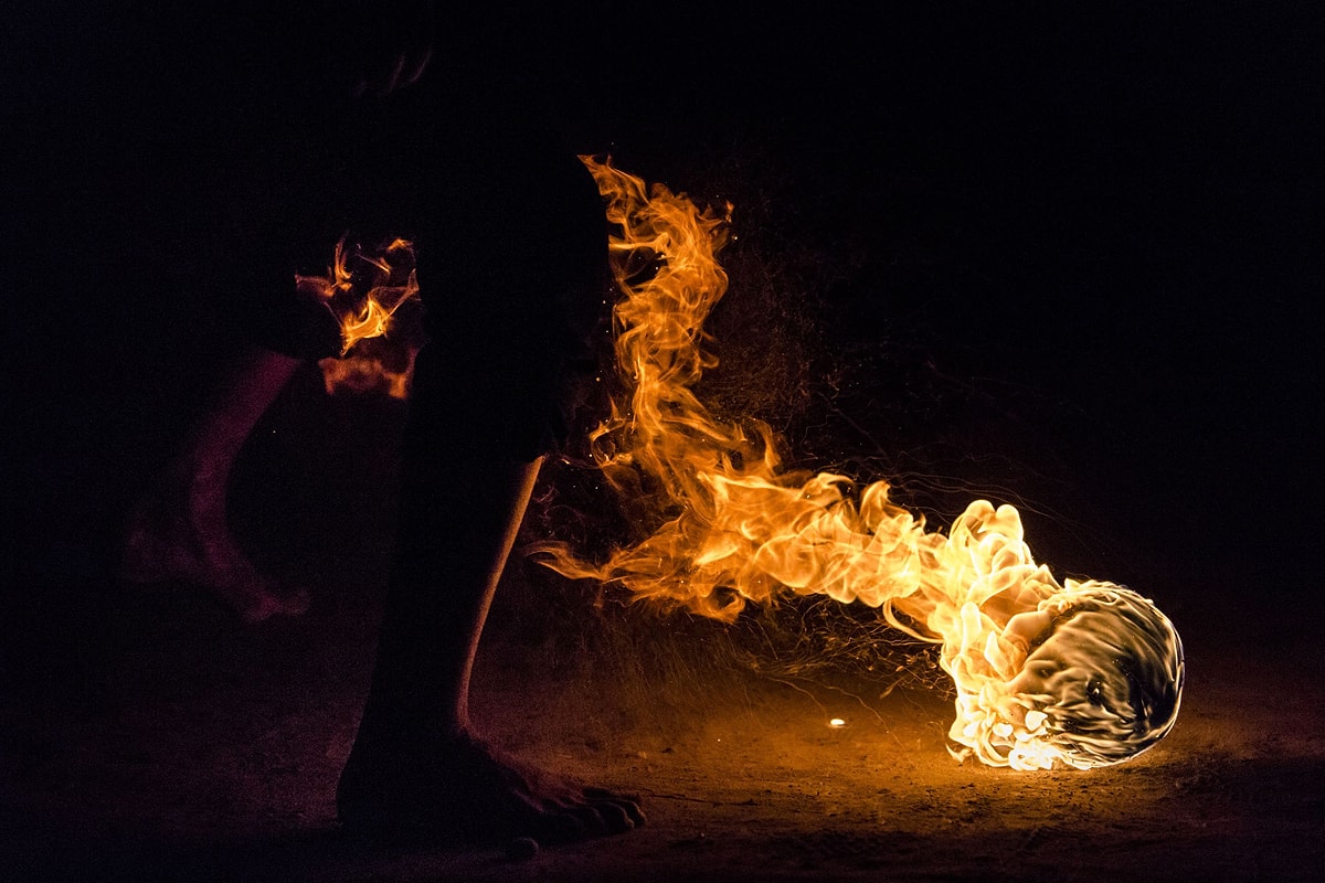 Ya api. Football Fire