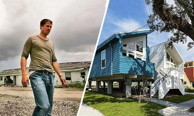 15 Kareyle Brad Pitt'in Kasırga Mağdurları İçin Tam 109 Ev İnşa Ettirdiği Harika Projesi