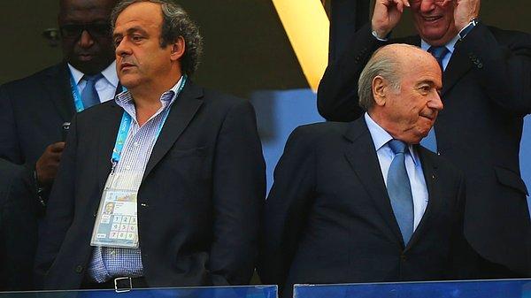 7. Blatter ve Platini'ye 8 Yıl Men!