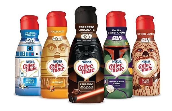 2. Star Wars temalı kahve kreması