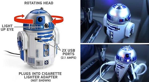 7. R2-D2 araç şarjı