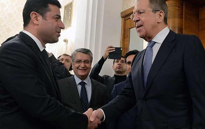 Moskova'da Demirtaş-Lavrov Görüşmesi